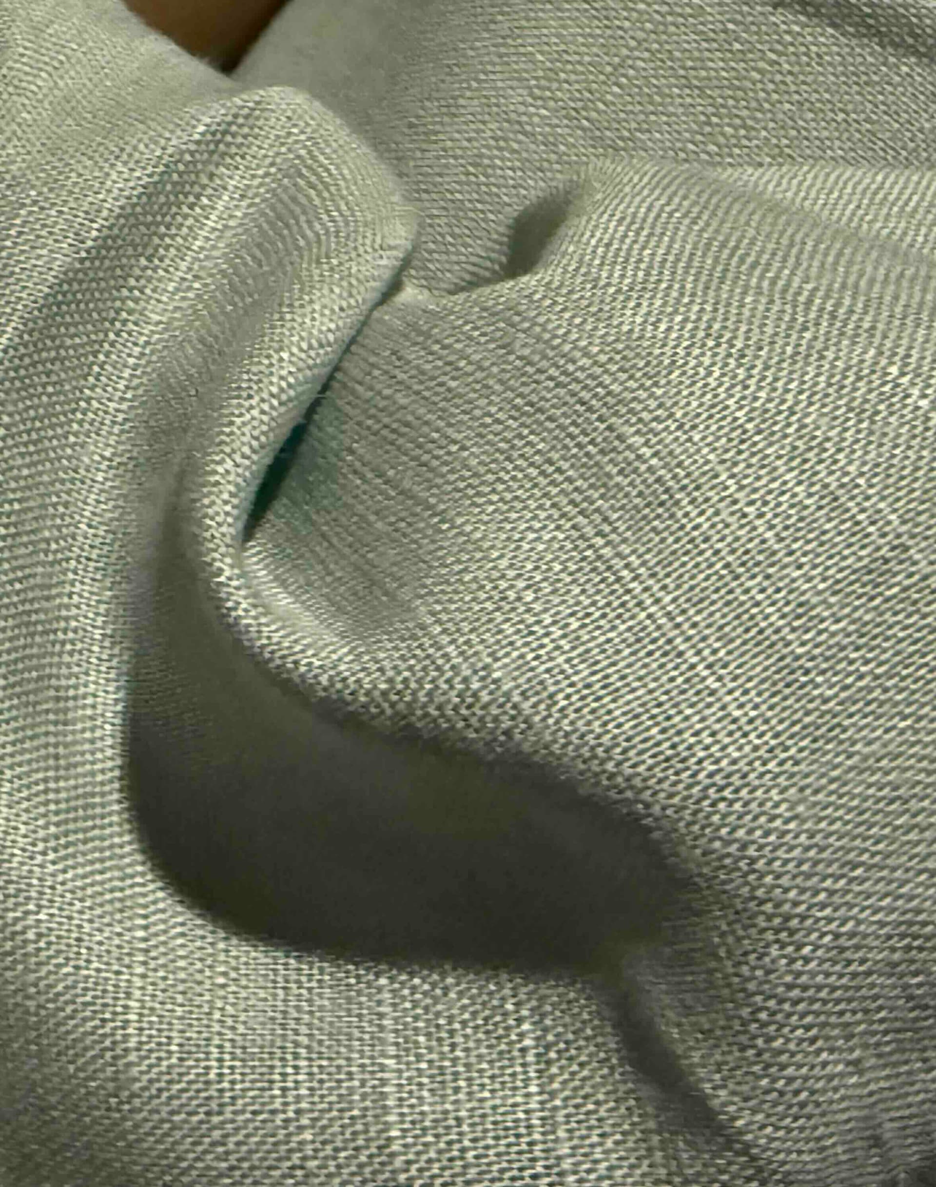 100% linen, sage green, light weight fabric - perfect for summer wear