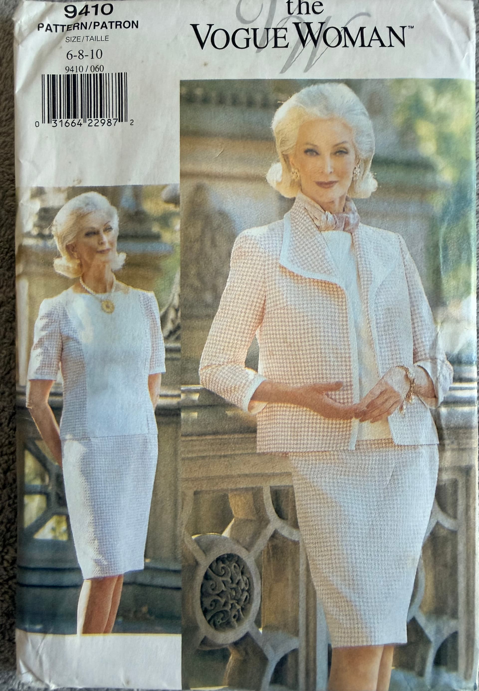 Sewing pattern Vintage Vogue 9410