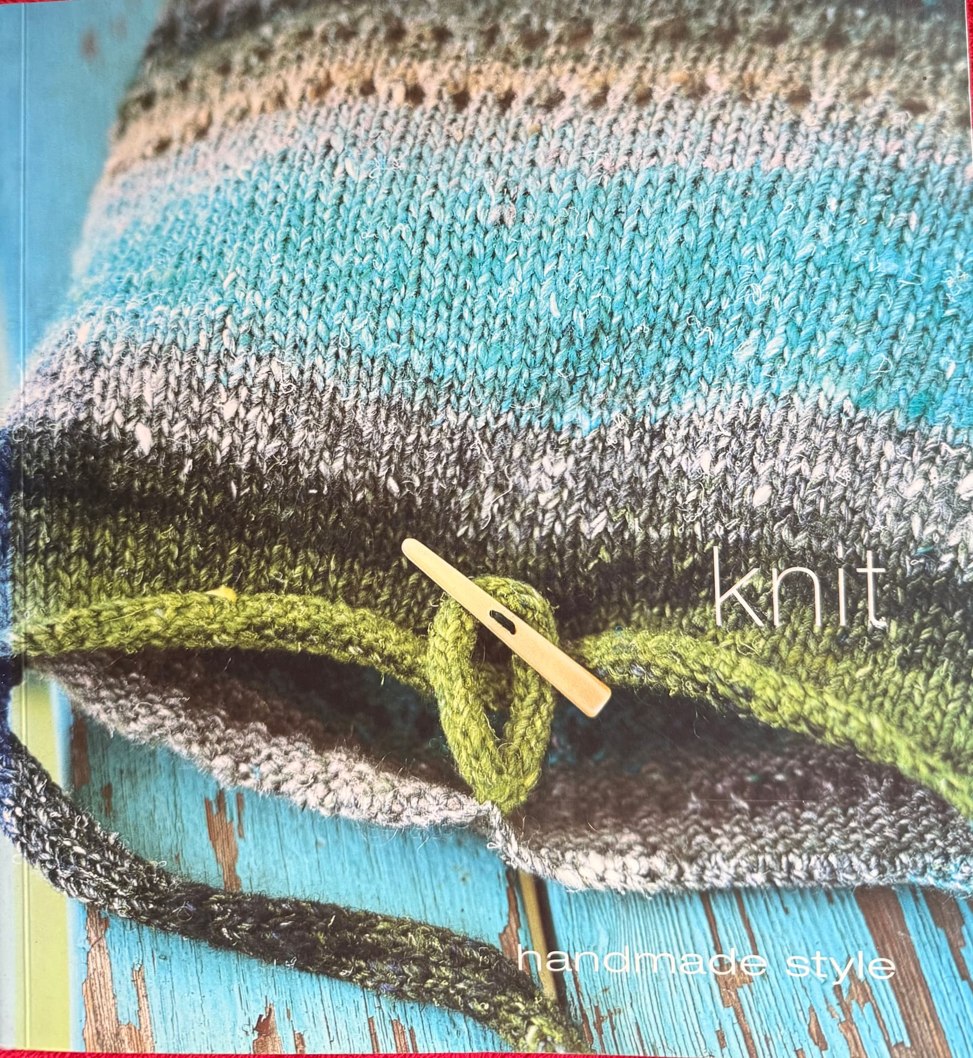 Book - “Knit, handmade style”, by Diana Crossing, et al.
