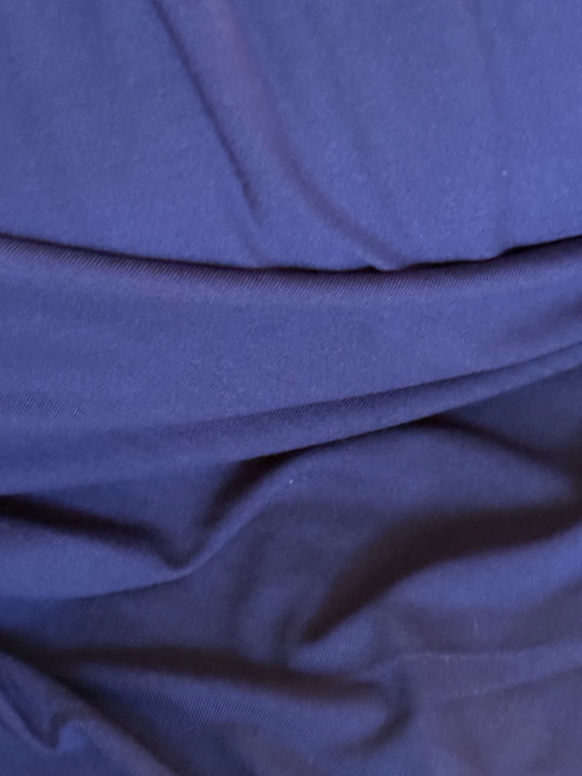 Softest bamboo knit fabric, navy